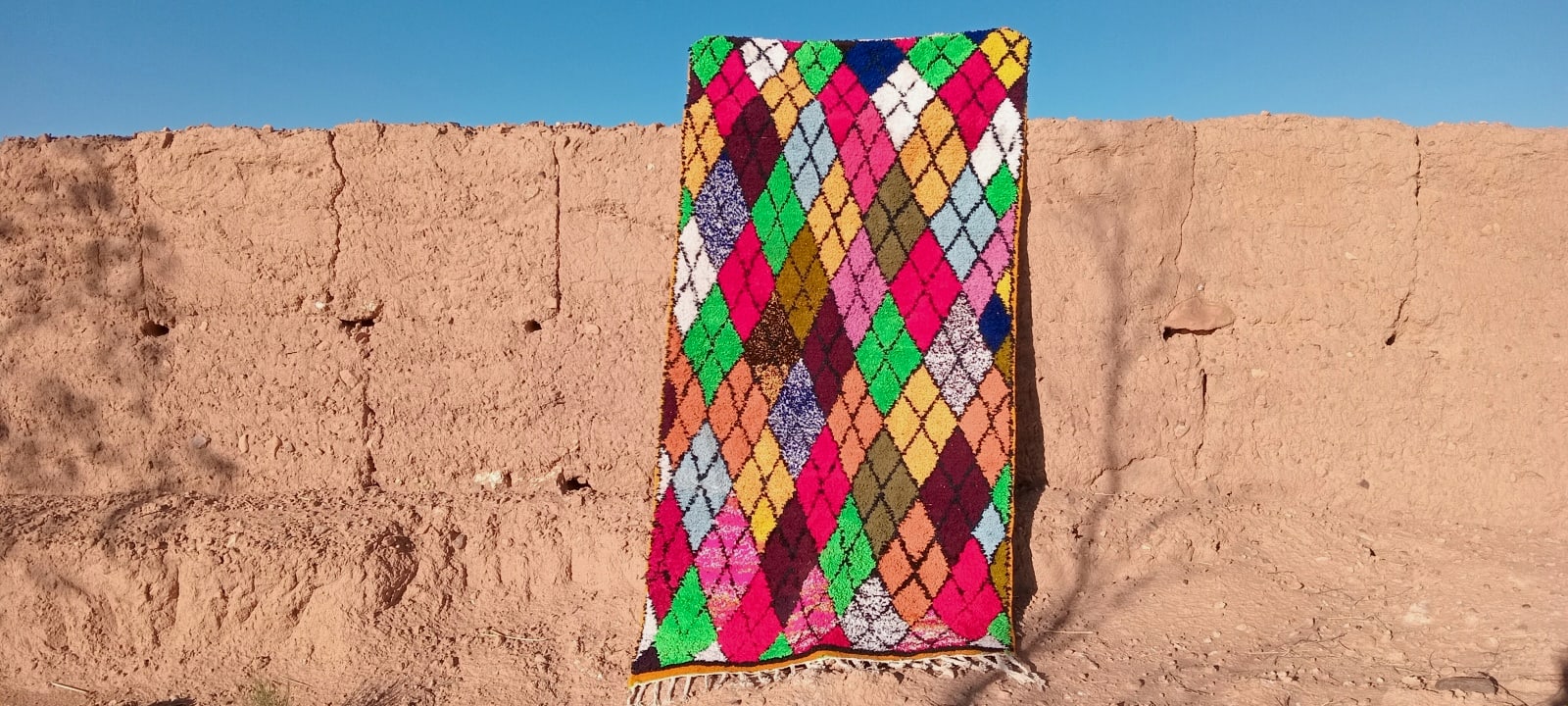  Flatweave Up Cycled Thread  Colored Morocco