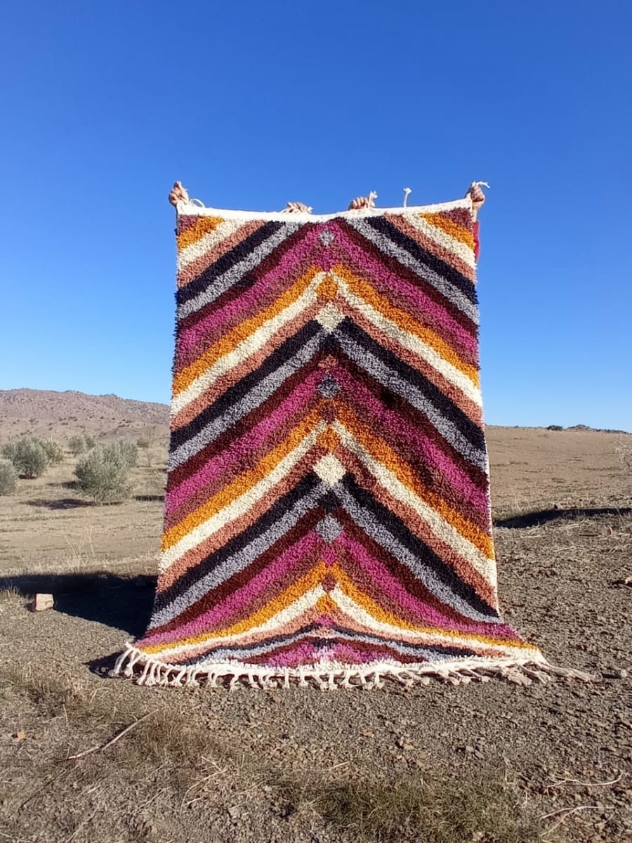  Beni Ourain Rug Stroma Colored Morocco