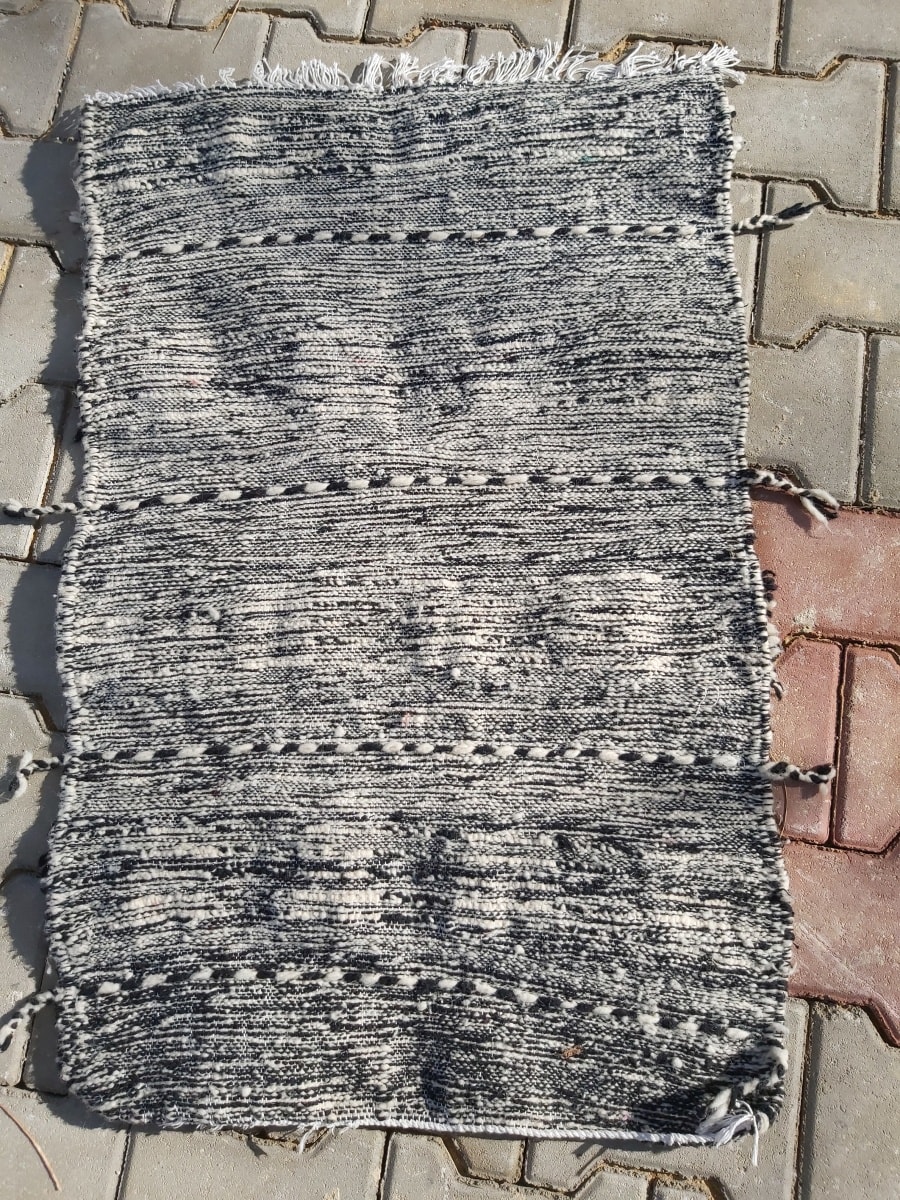  Hanbel Wool Black, White Morocco