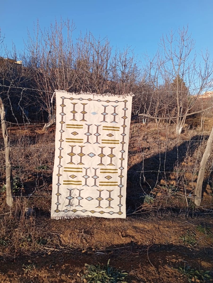  Flatweave  Colored Morocco