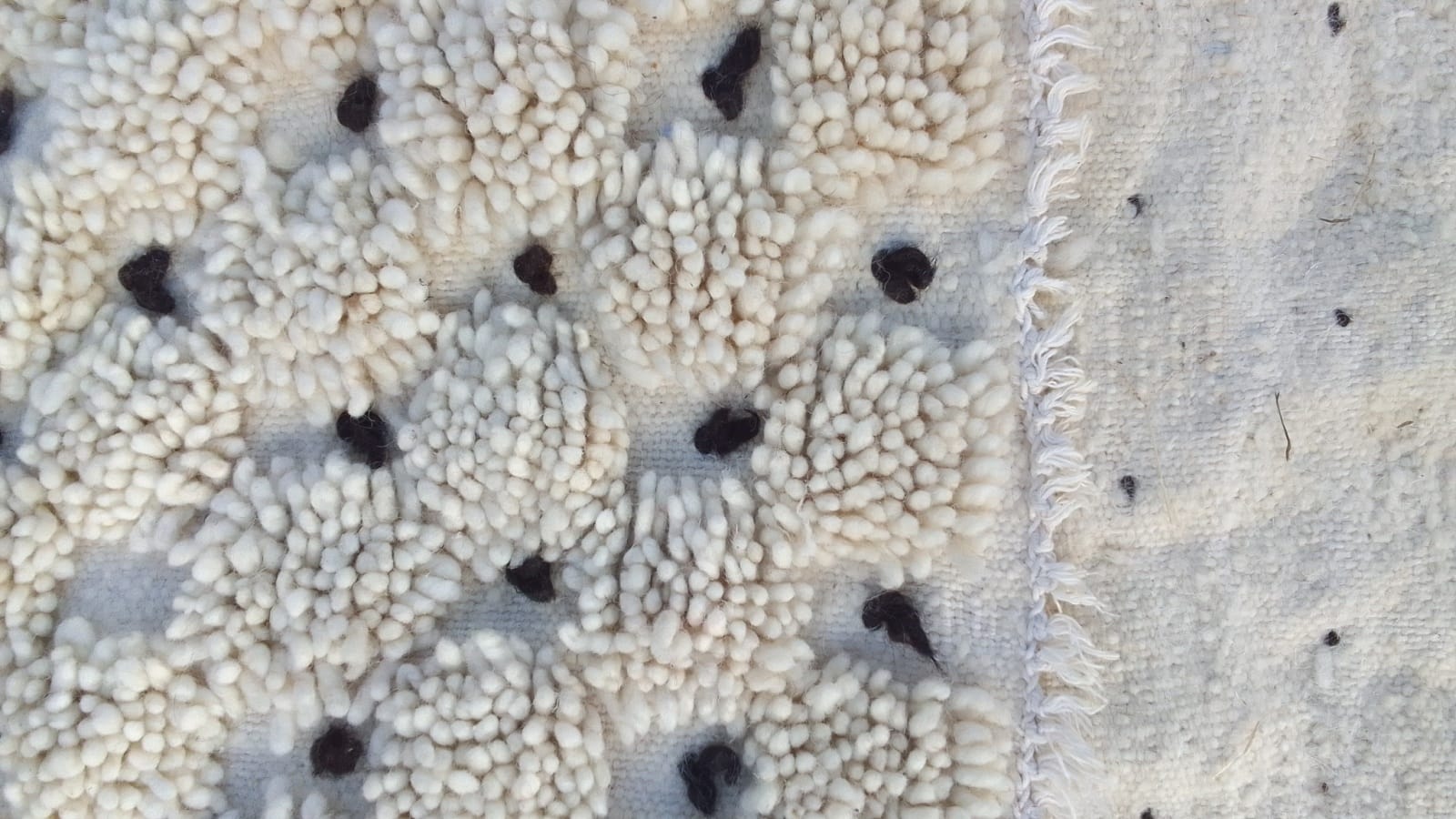  Rug  Black, White Morocco