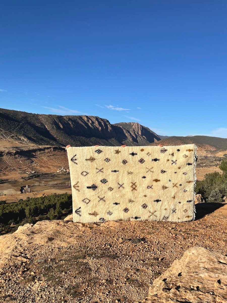  Beni Ourain  Brown, Black Morocco