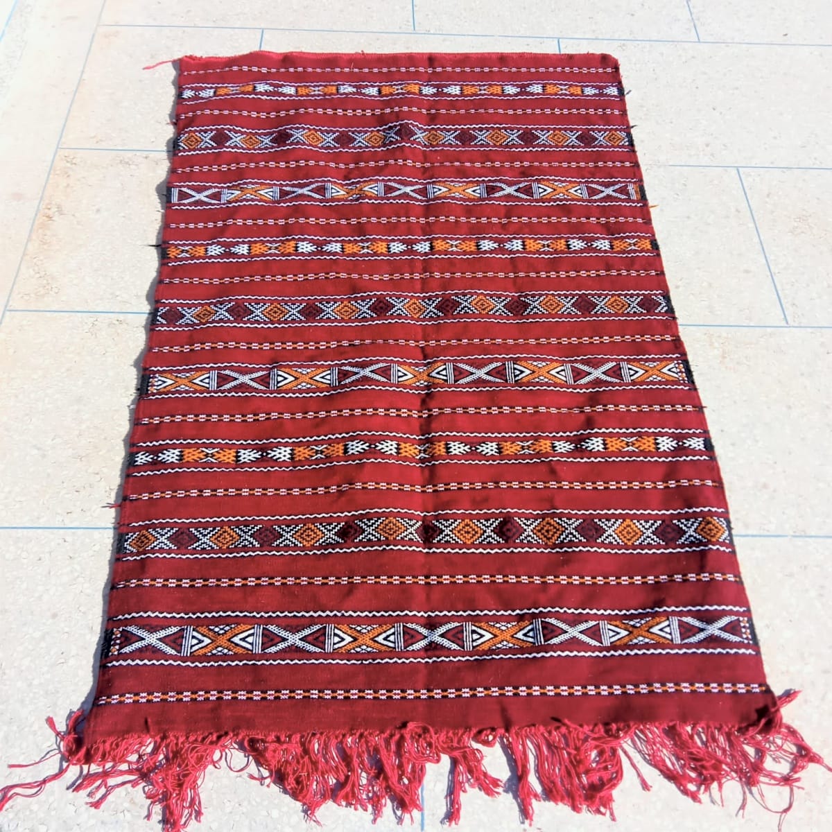  Flatweave  Colored Morocco
