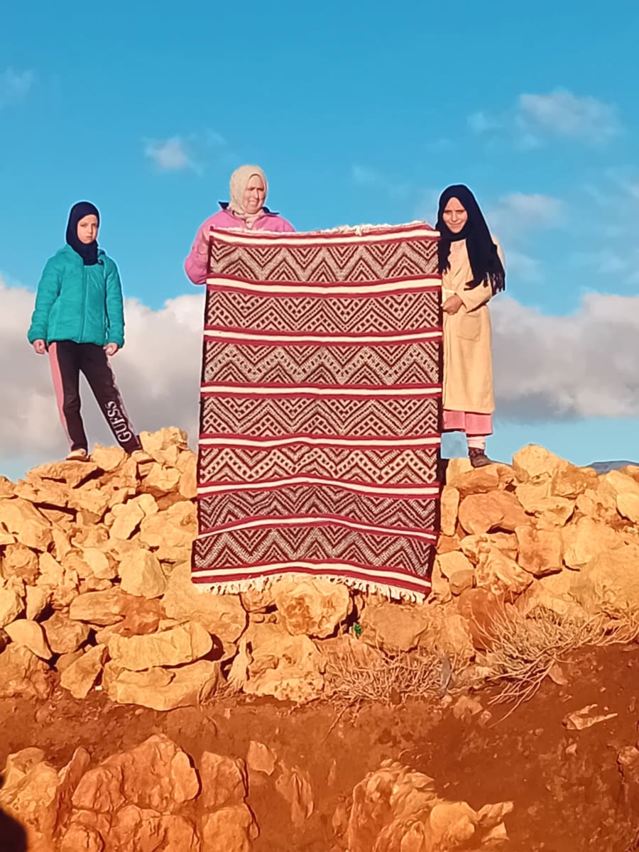 Handmade Flatweave Rug