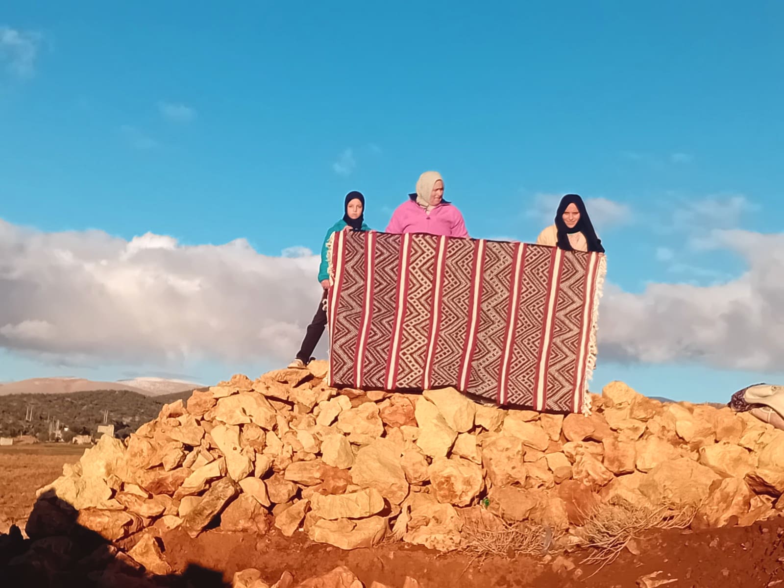 Handmade Flatweave Rug