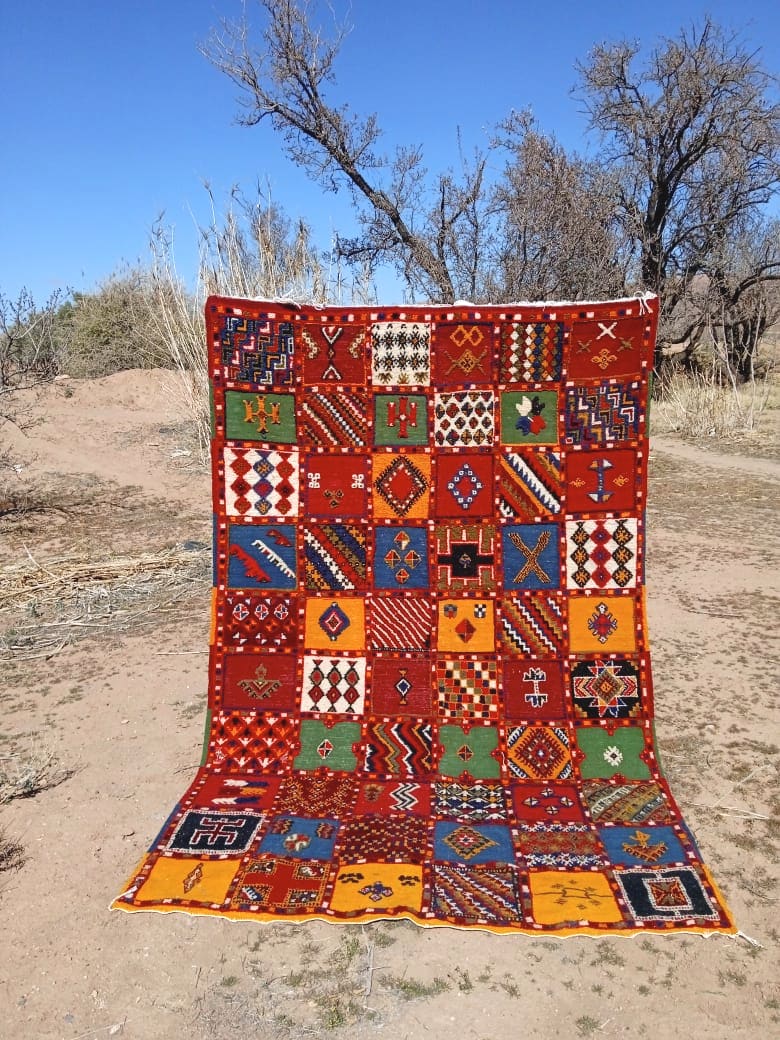 Handmade Moroccan Pileknot Rug