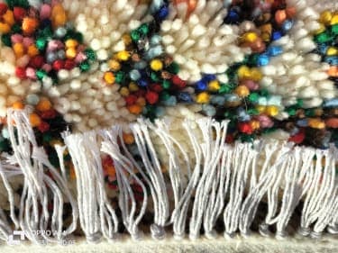 Handmade pileknot rug