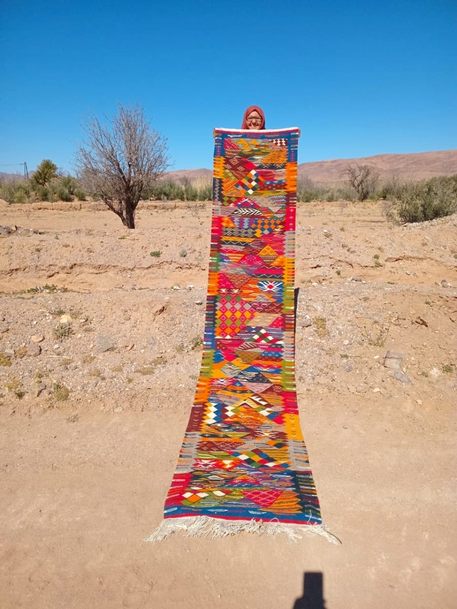 Handmade Moroccan Pileknot Rug