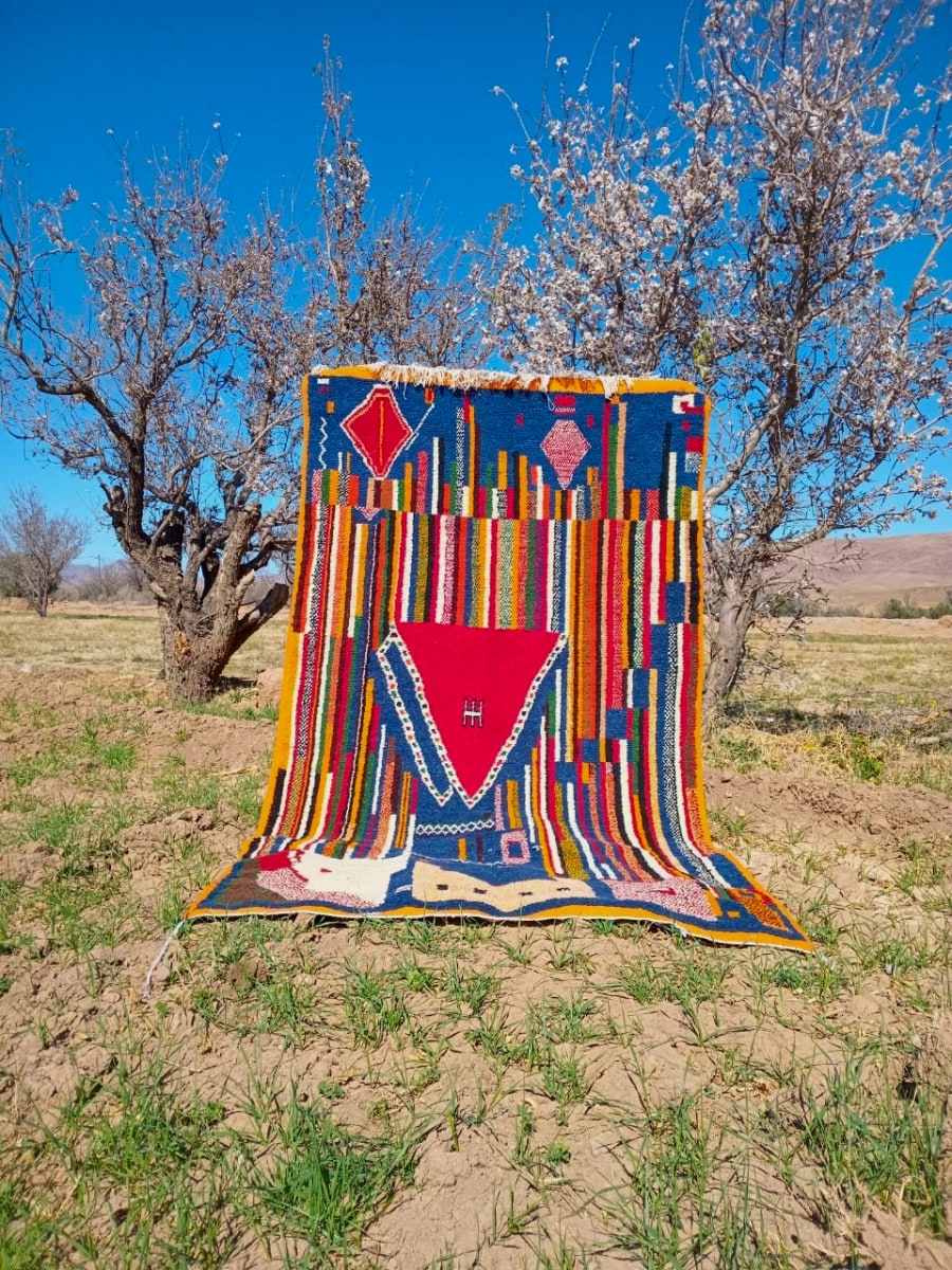 Handmade Moroccan Pileknot Rug