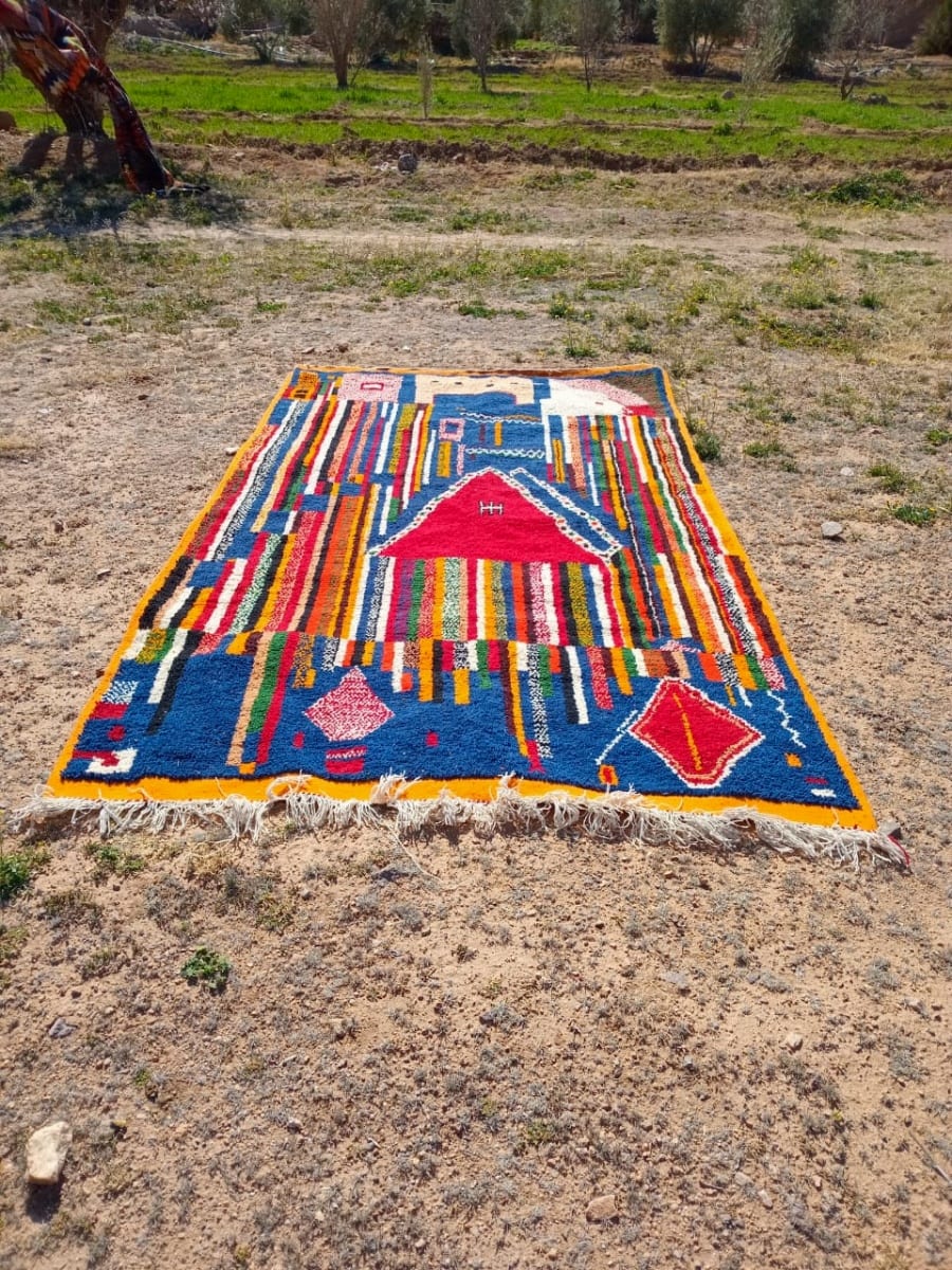 Handmade Moroccan Pileknot Rug