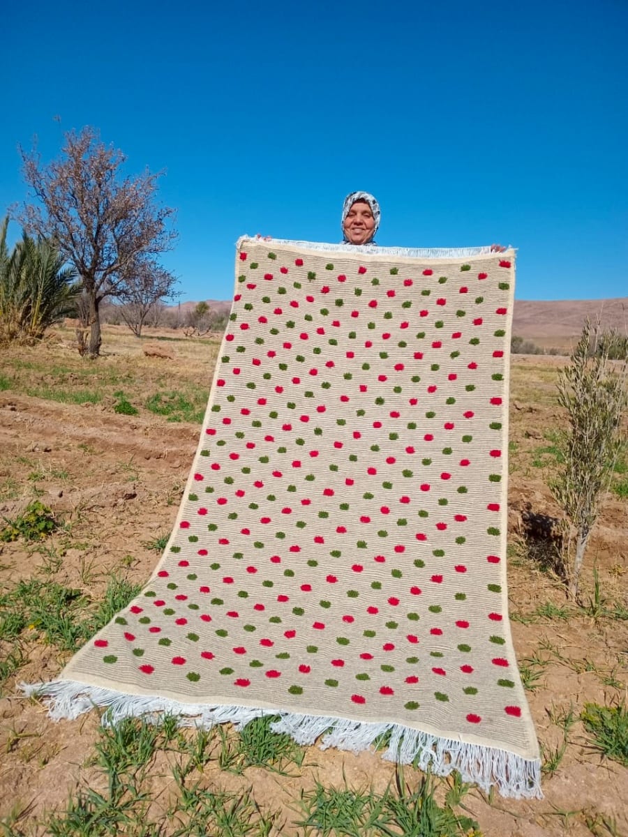 Handmade Moroccan Pileknot Rug