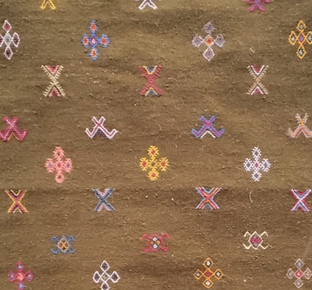  Flatweave Rug  Colored Morocco