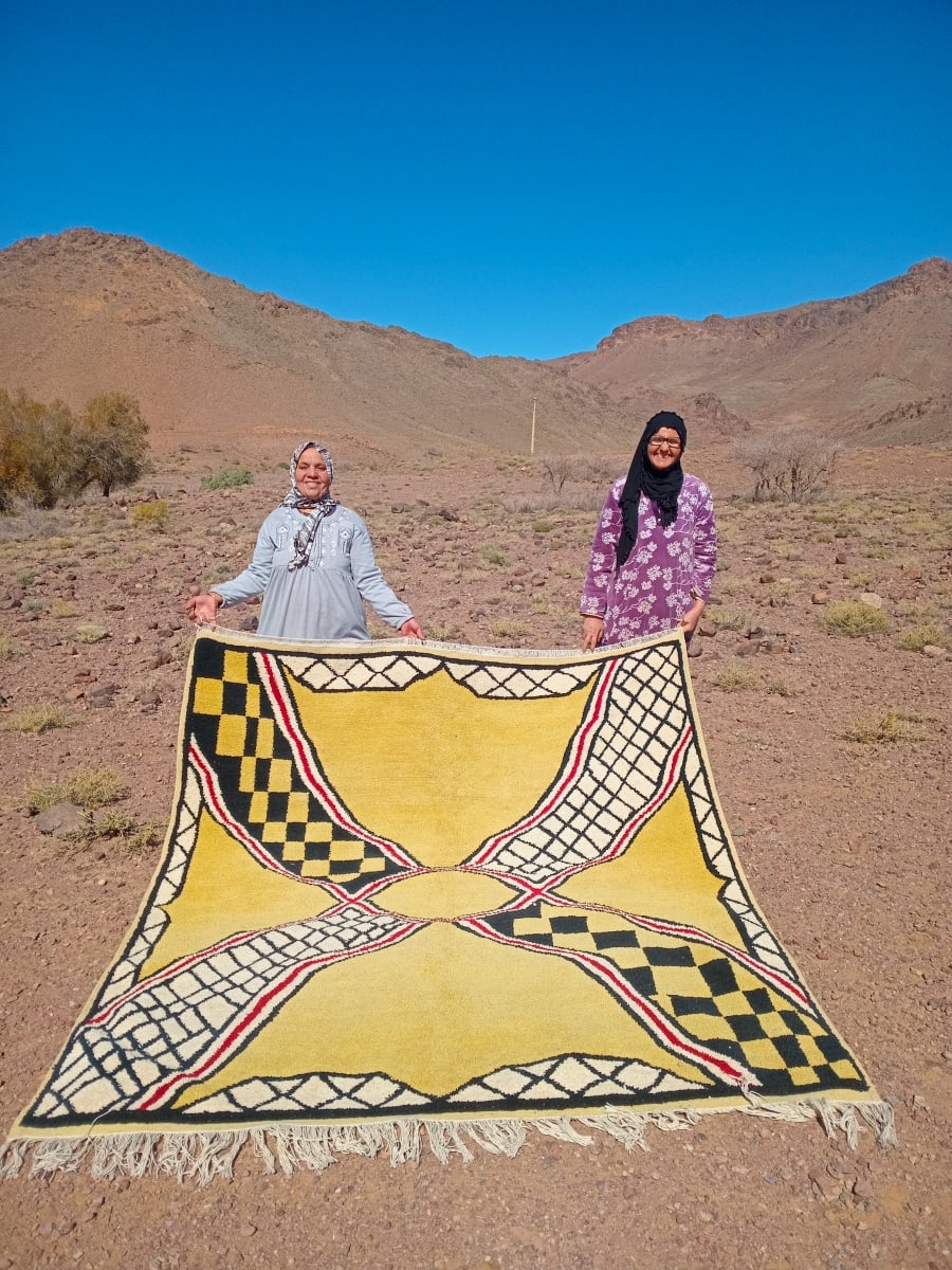 Handmade Moroccan Pileknot Rug