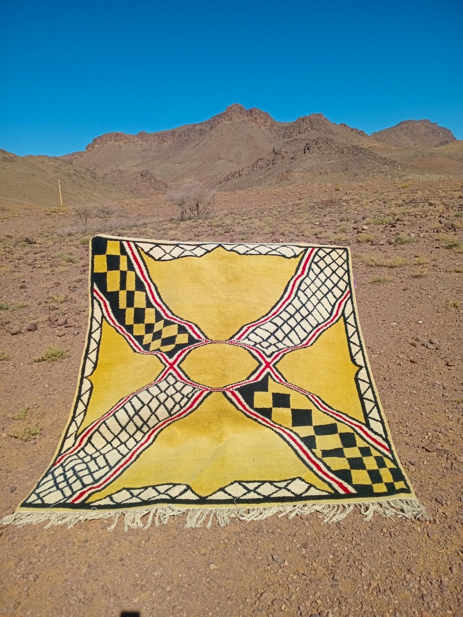 Handmade Moroccan Pileknot Rug