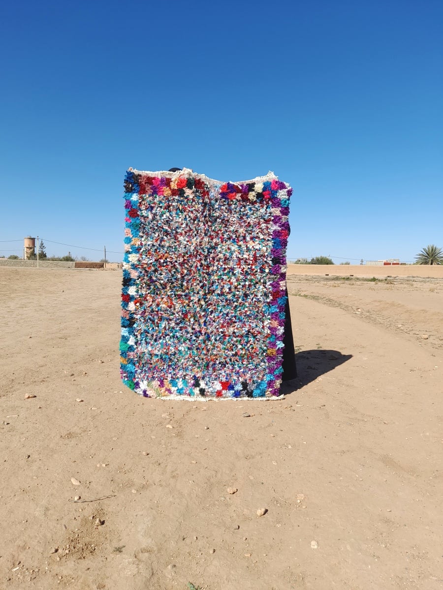  Rug   Colored Morocco