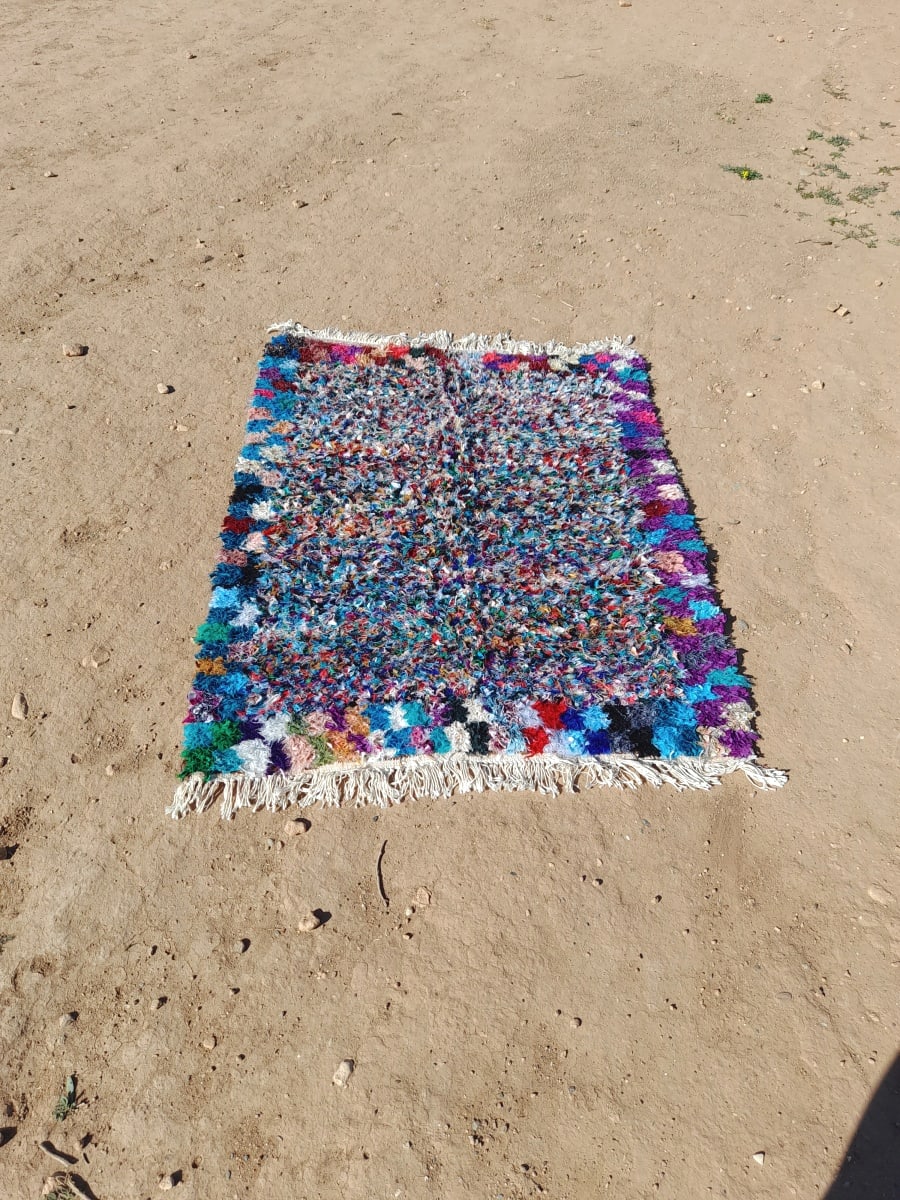  Rug   Colored Morocco