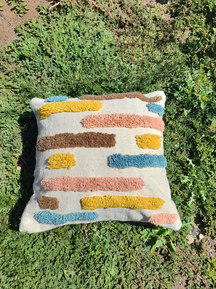  Pillow  and  Colored Morocco
