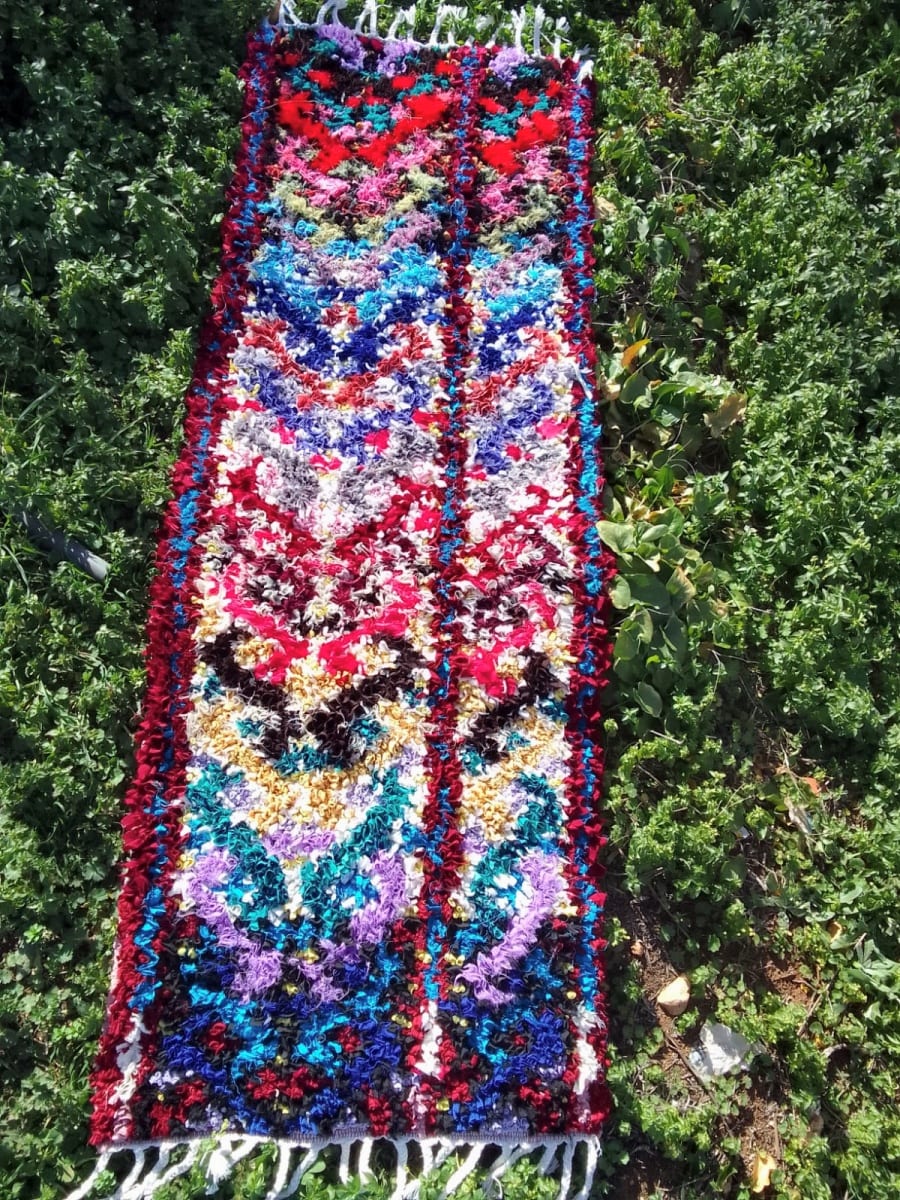  boucherwette . traditional rug   Colored Morocco