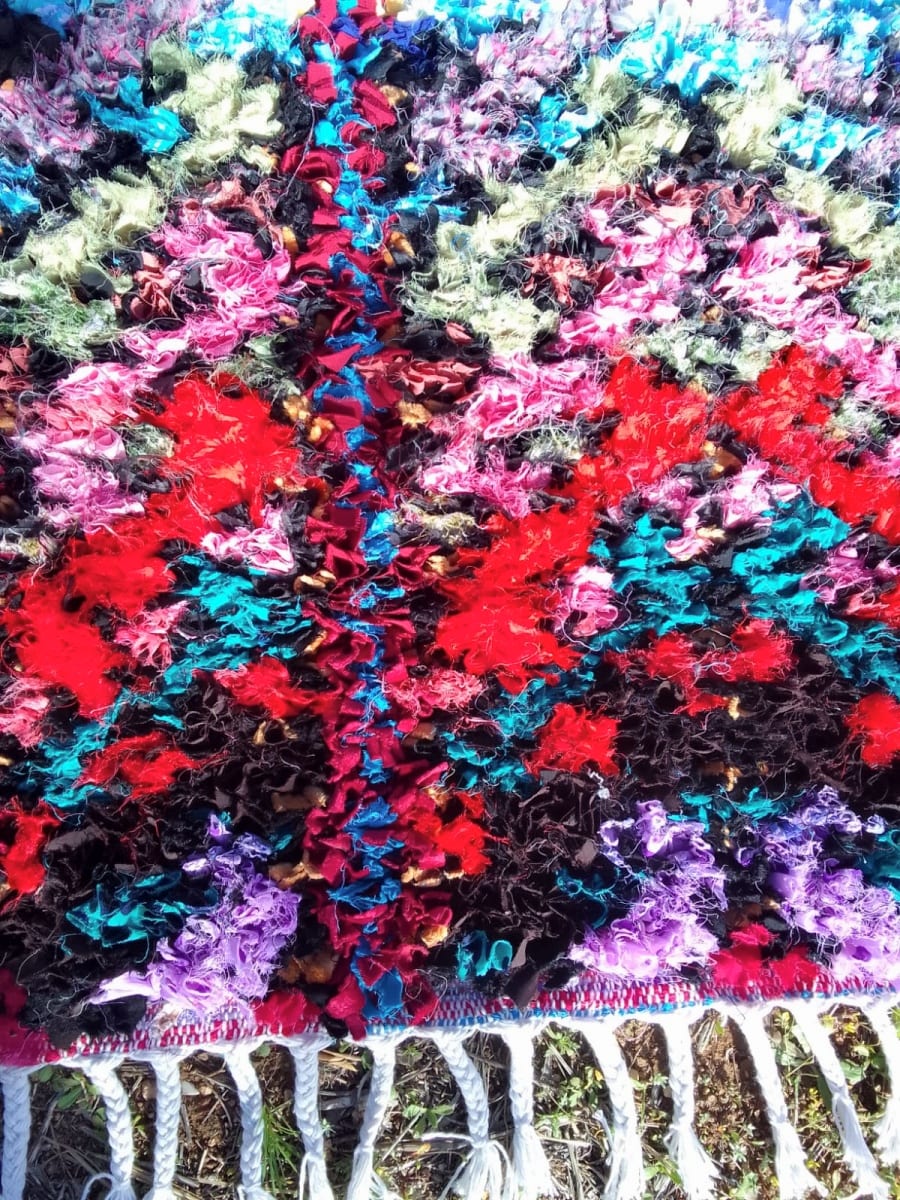  boucherwette . traditional rug   Colored Morocco