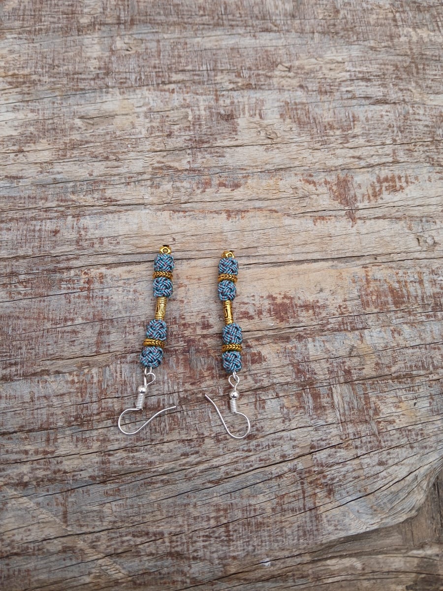 Multi Button Earrings
