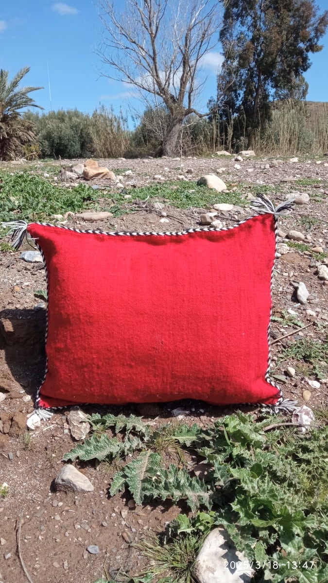 Pillow of wool