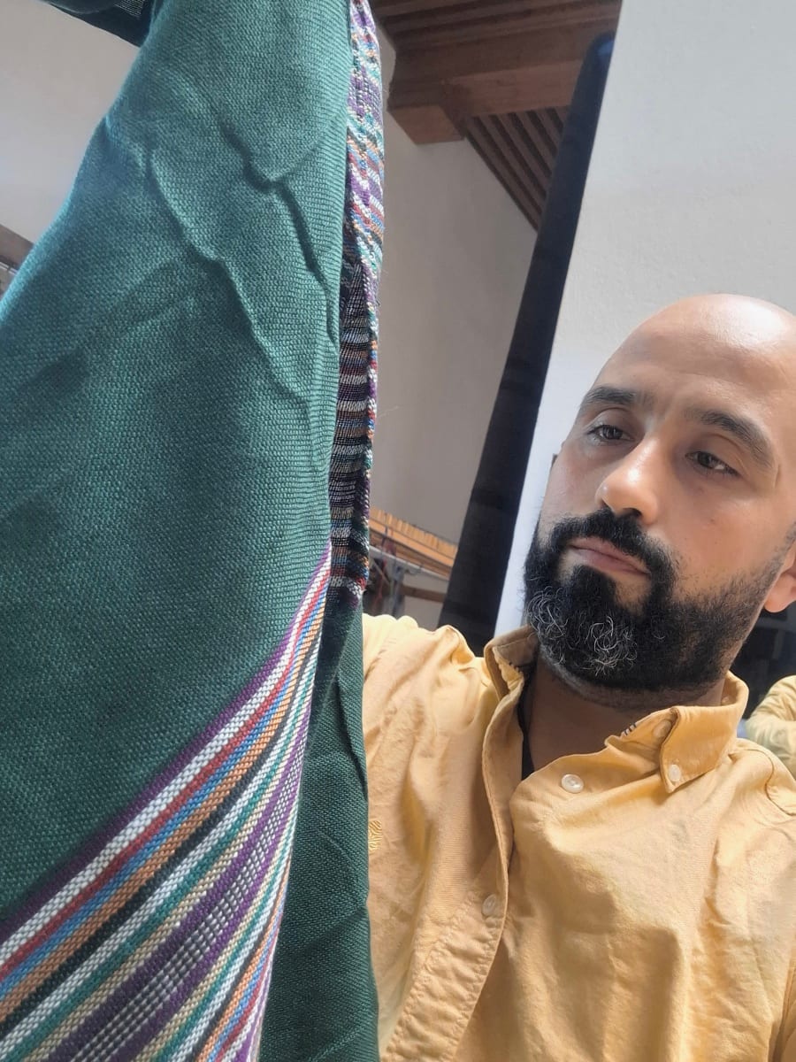  Towels Sabra and  polyster Colored Morocco