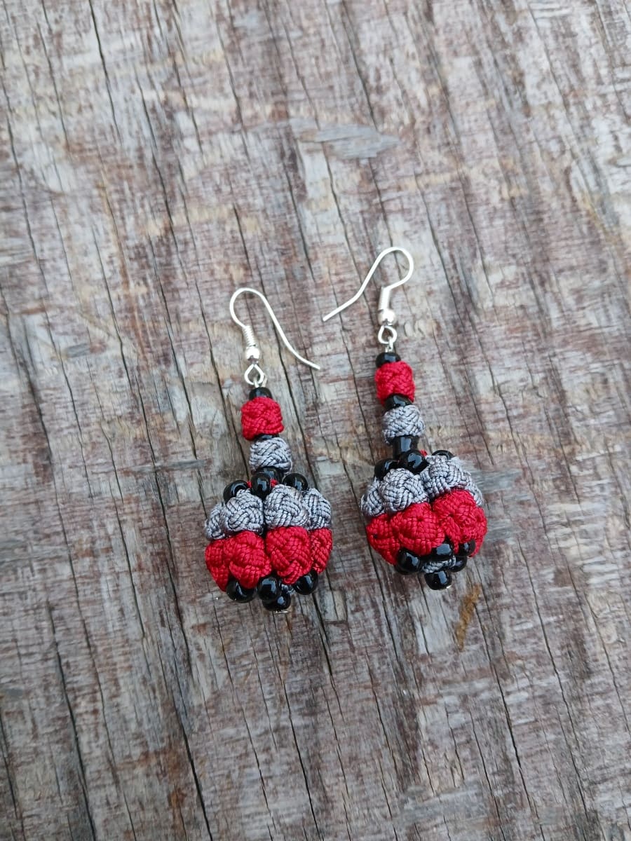 Multi Button Earrings