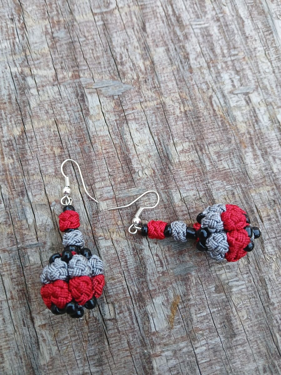 Multi Button Earrings