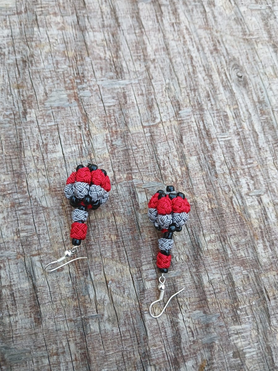 Multi Button Earrings