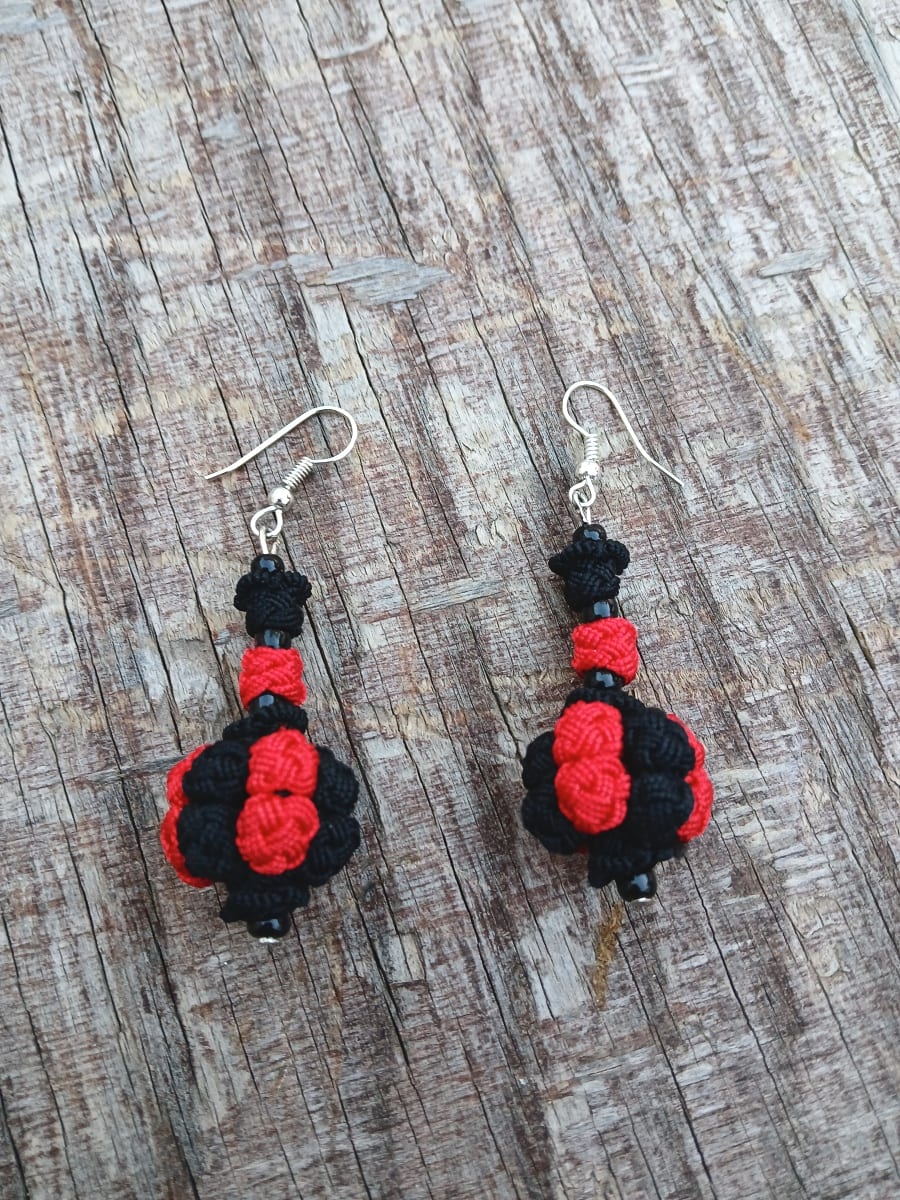 Multi Button Earrings