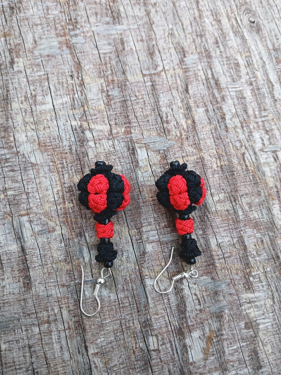 Multi Button Earrings