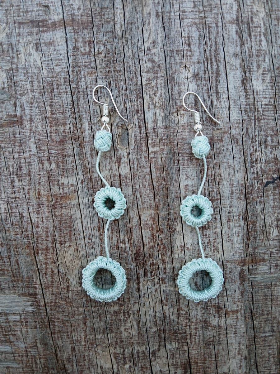 Multi Button Earrings