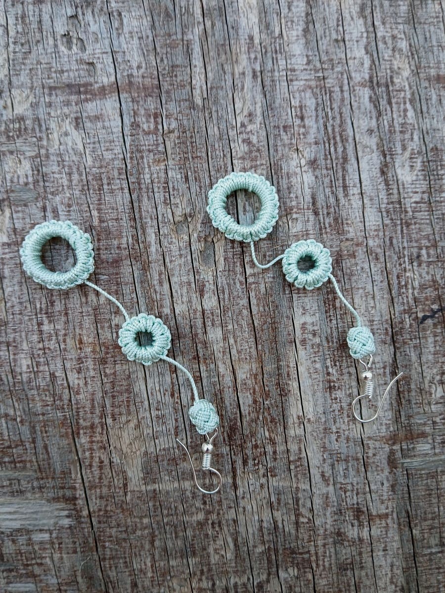 Multi Button Earrings