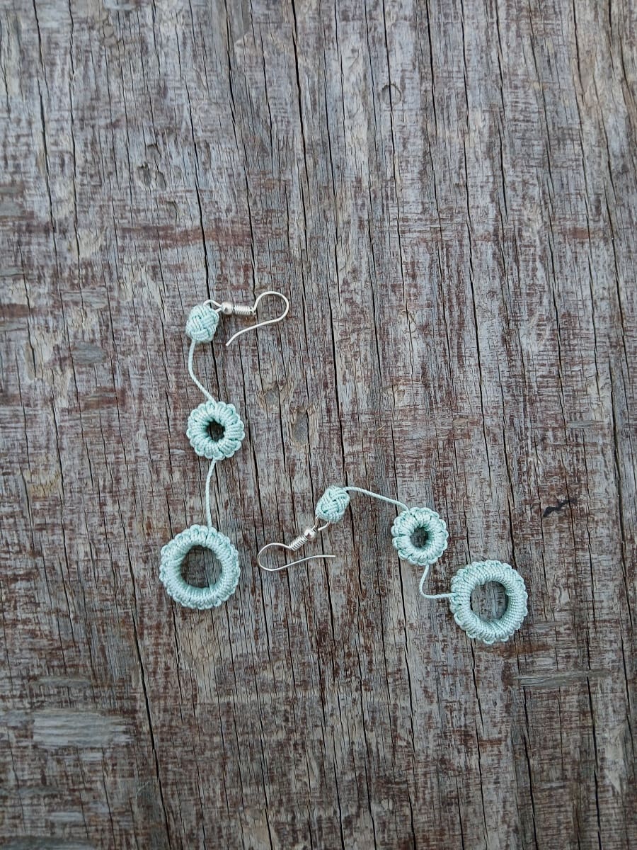 Multi Button Earrings