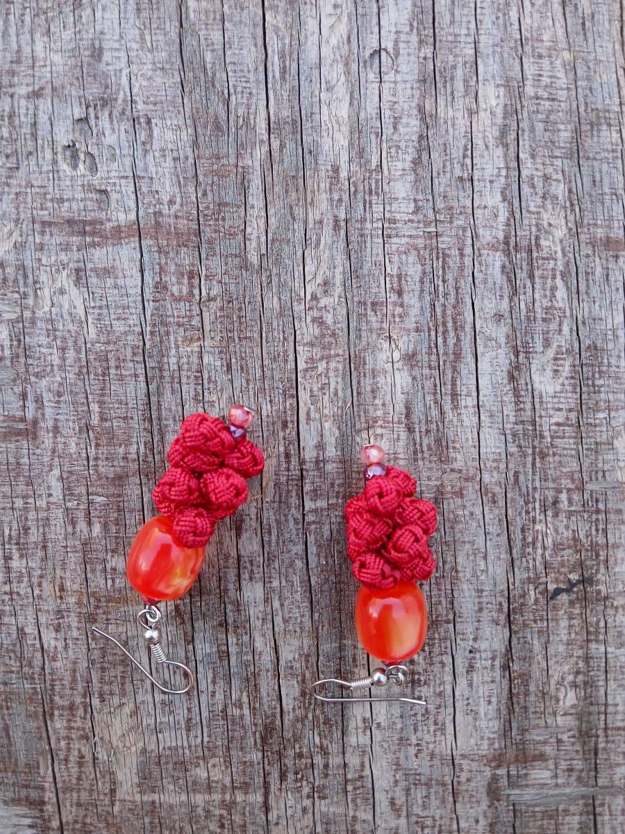 Multi Button Earrings