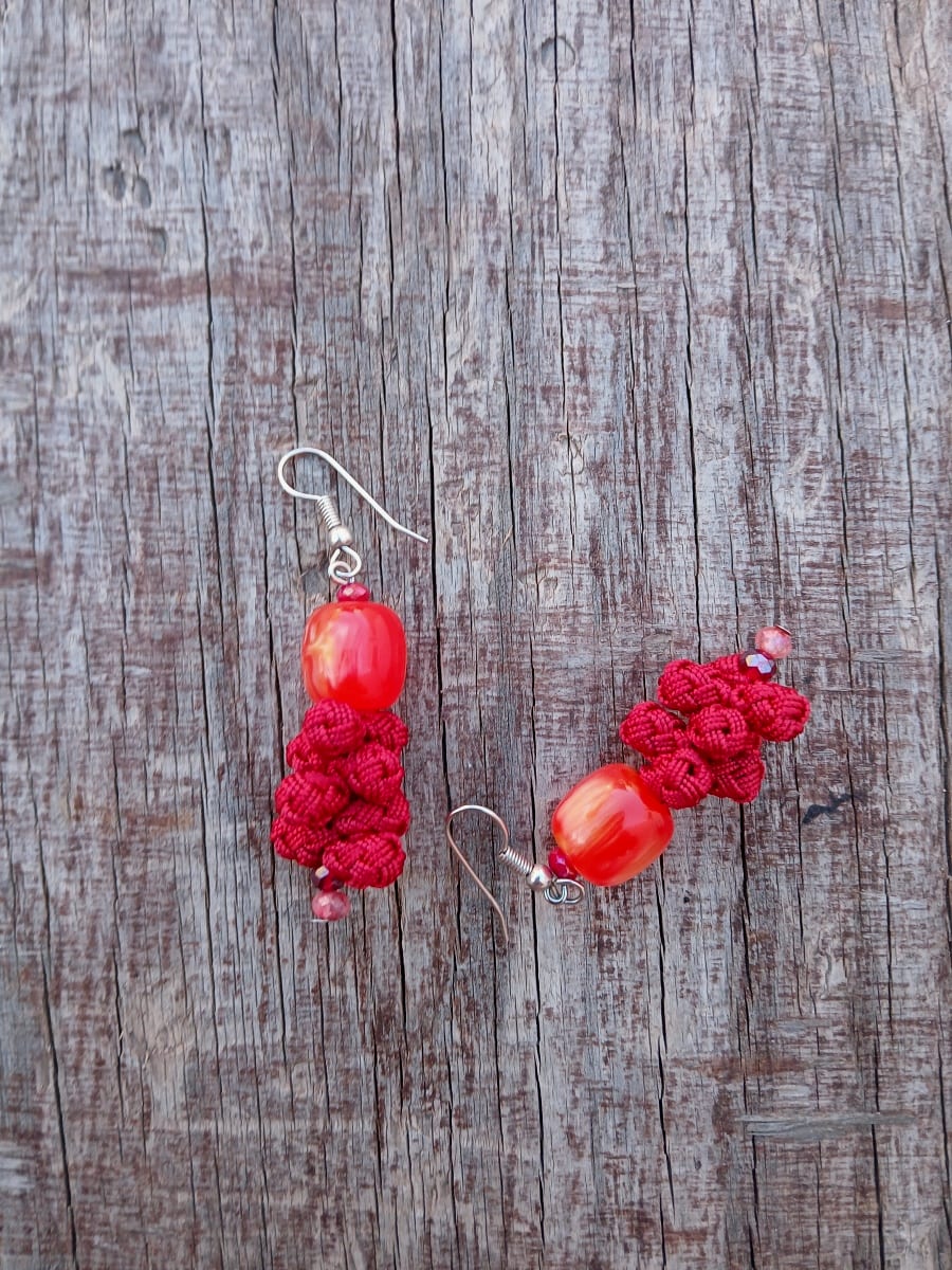 Multi Button Earrings