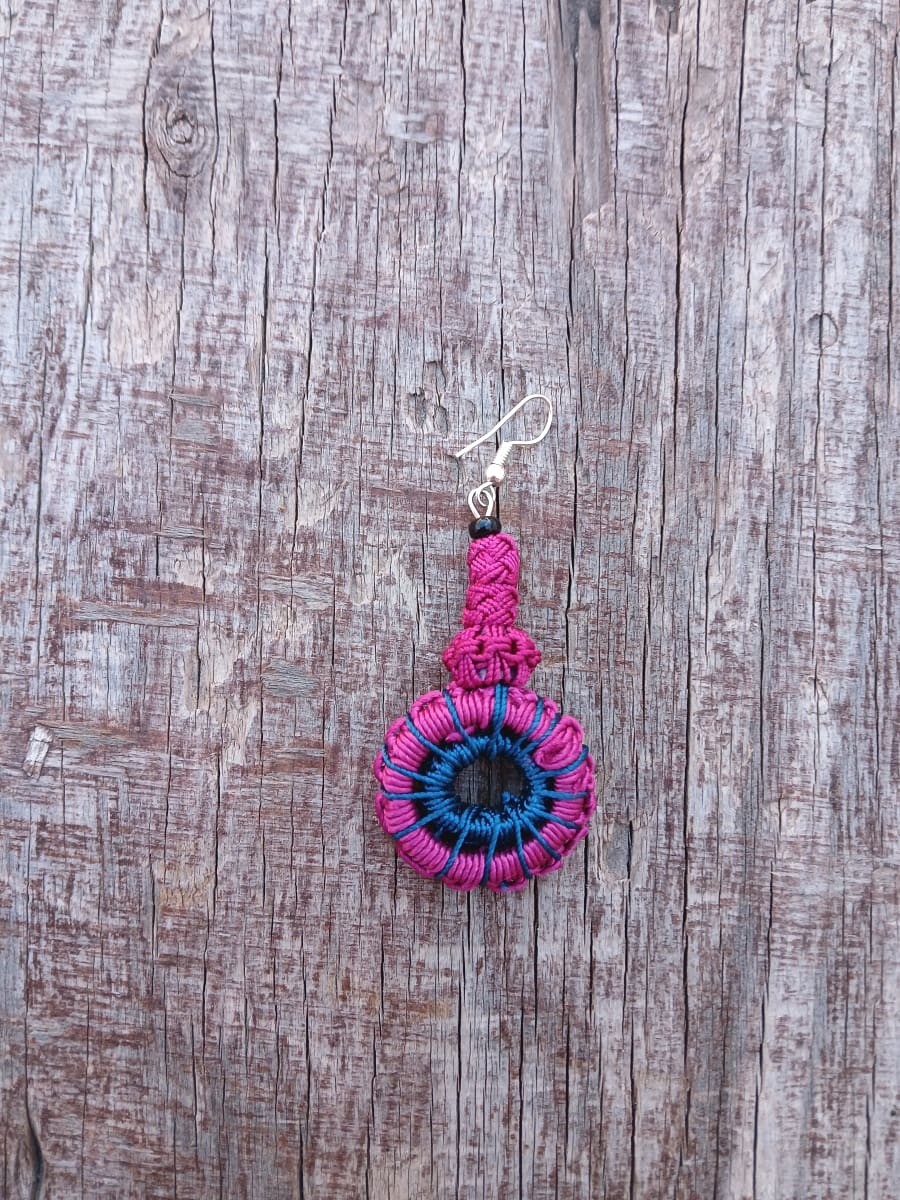 Multi Button Earrings