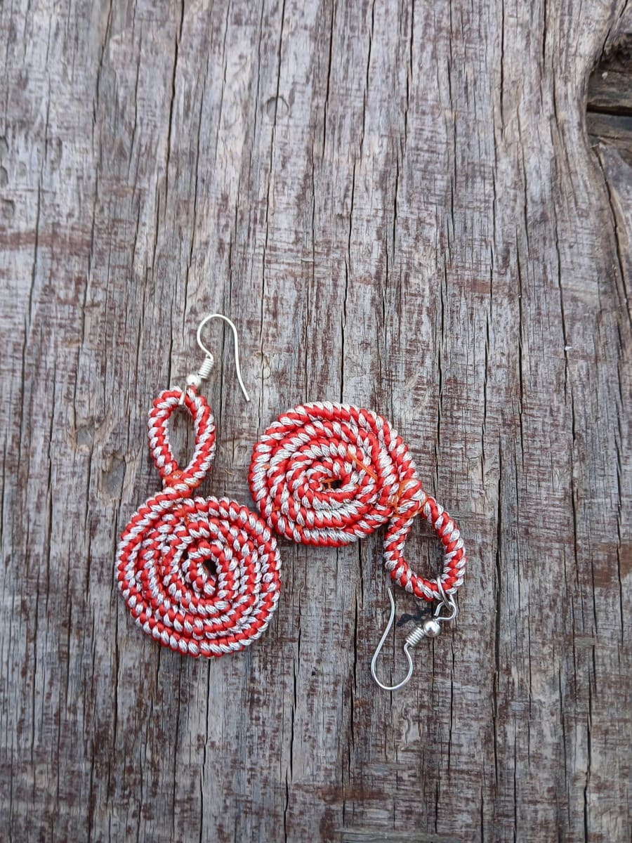 Multi Button Earrings