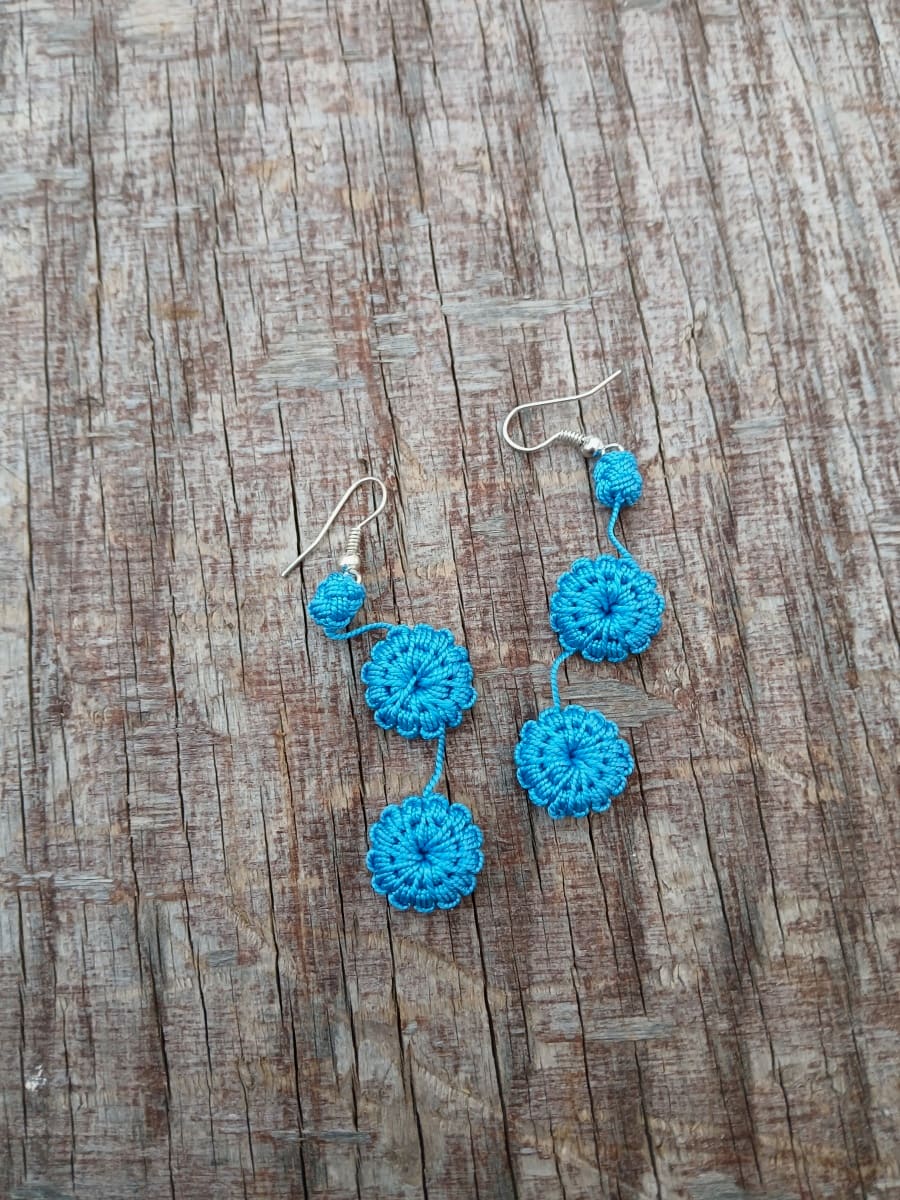 Multi Button Earrings
