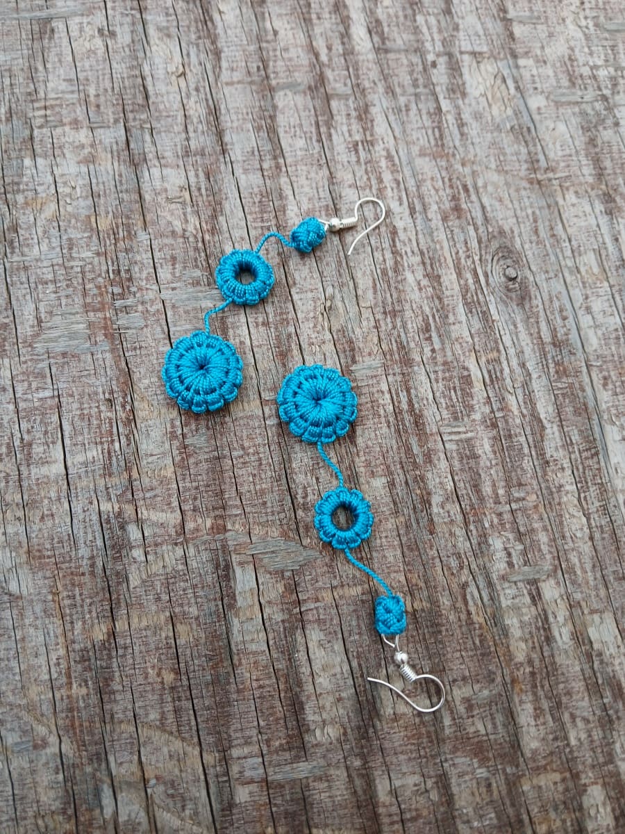 Multi Button Earrings