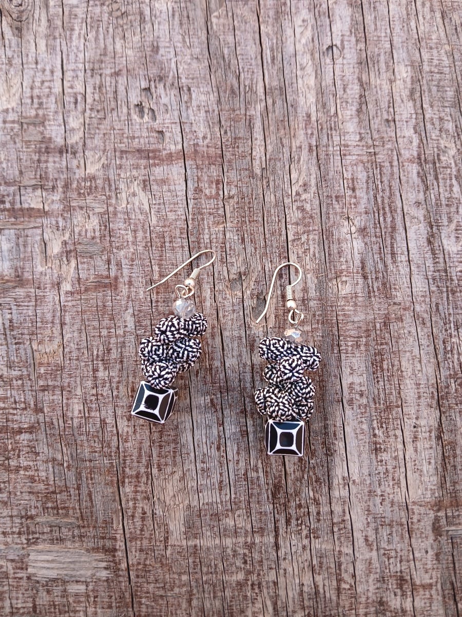 Multi Button Earrings