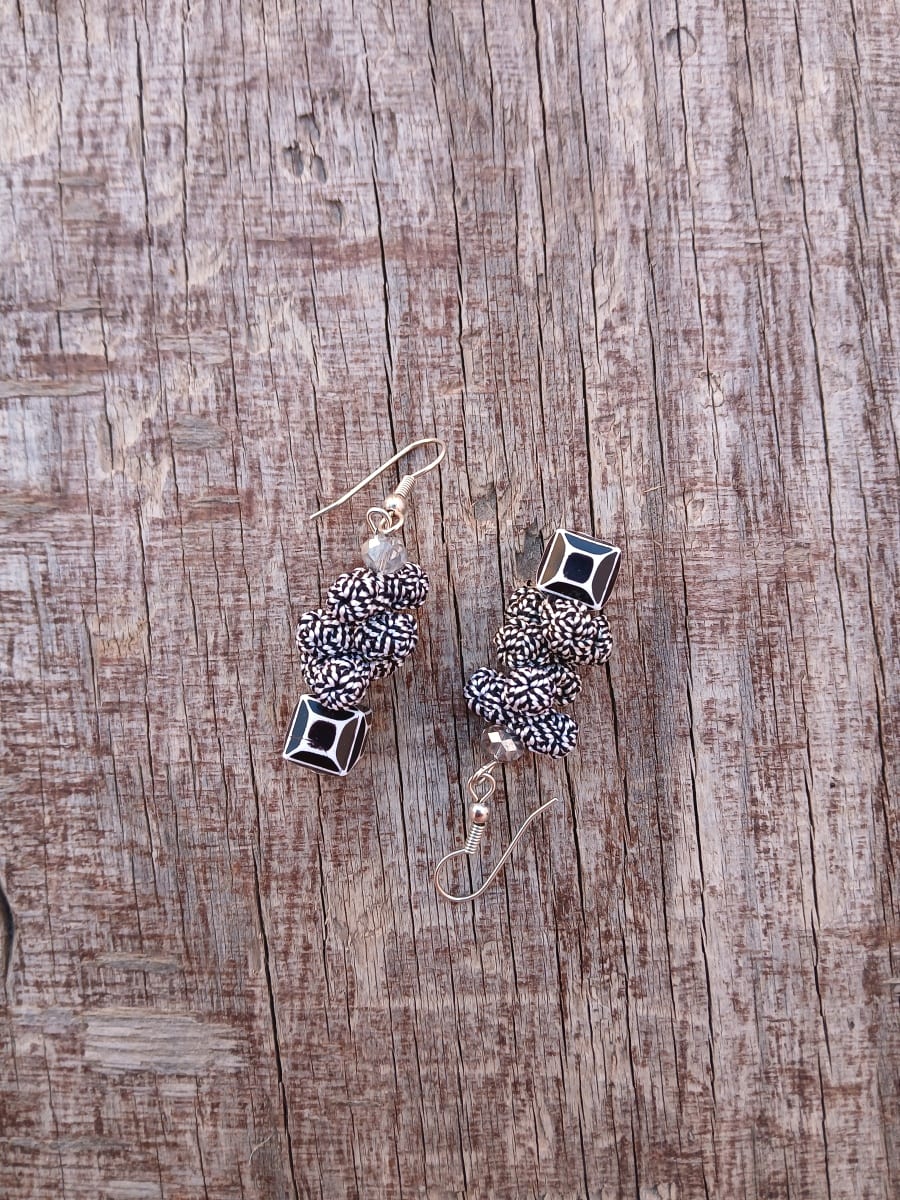 Multi Button Earrings