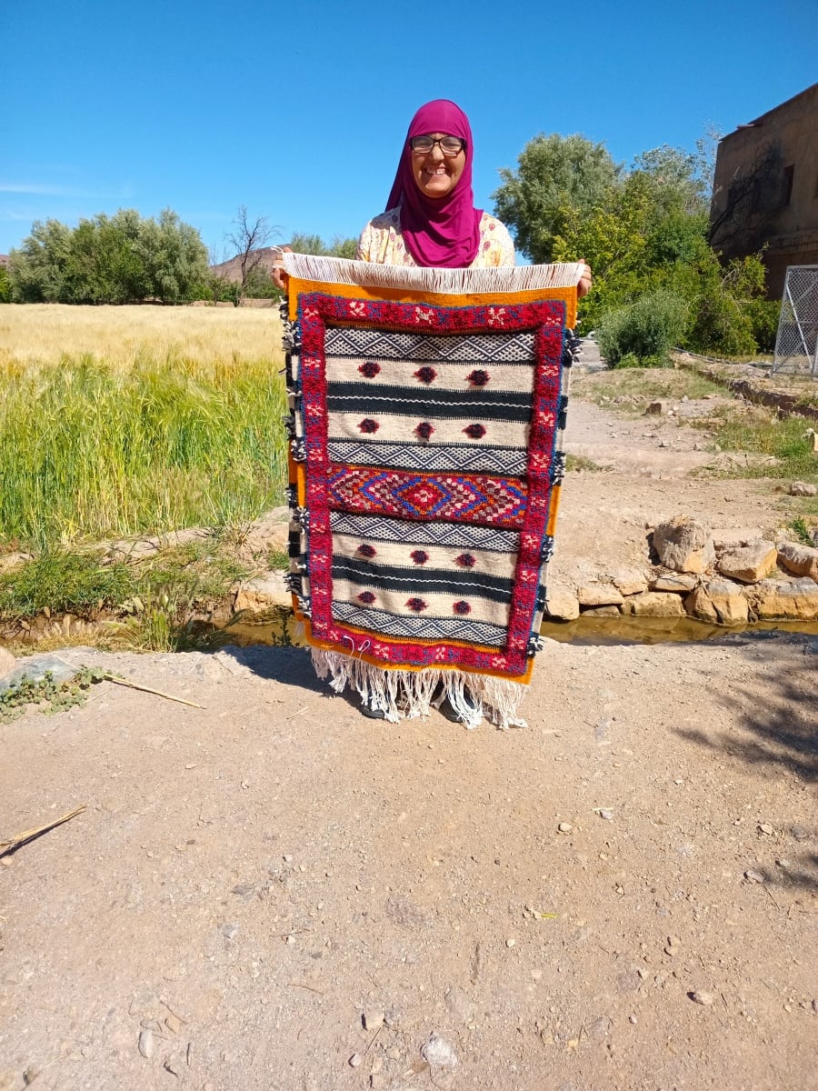 Handmade Moroccan Pileknot Rug