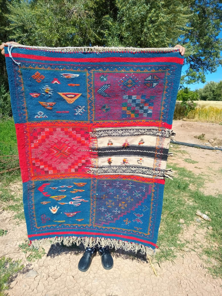 Handmade Moroccan Pileknot Rug