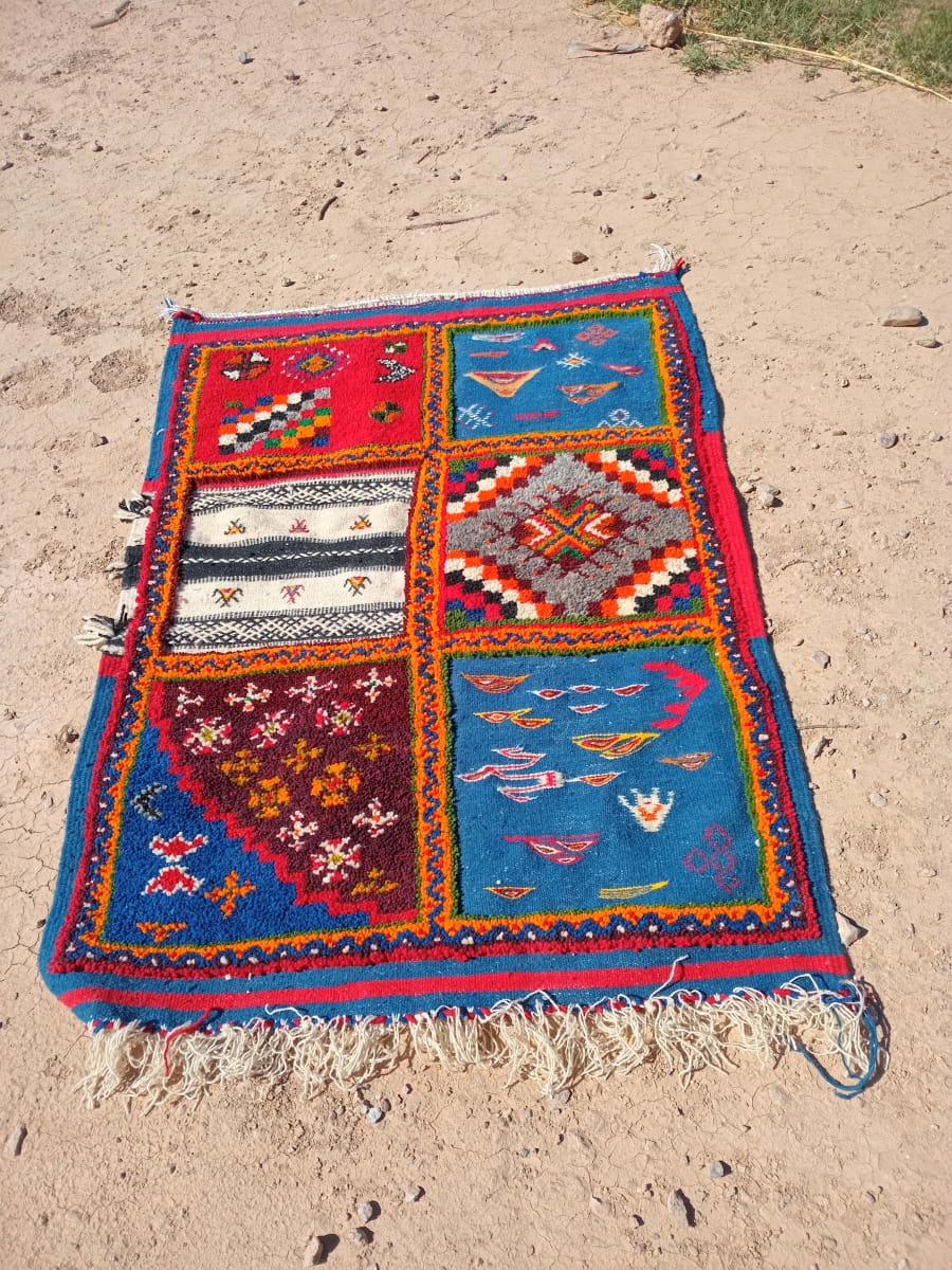 Handmade Moroccan Pileknot Rug