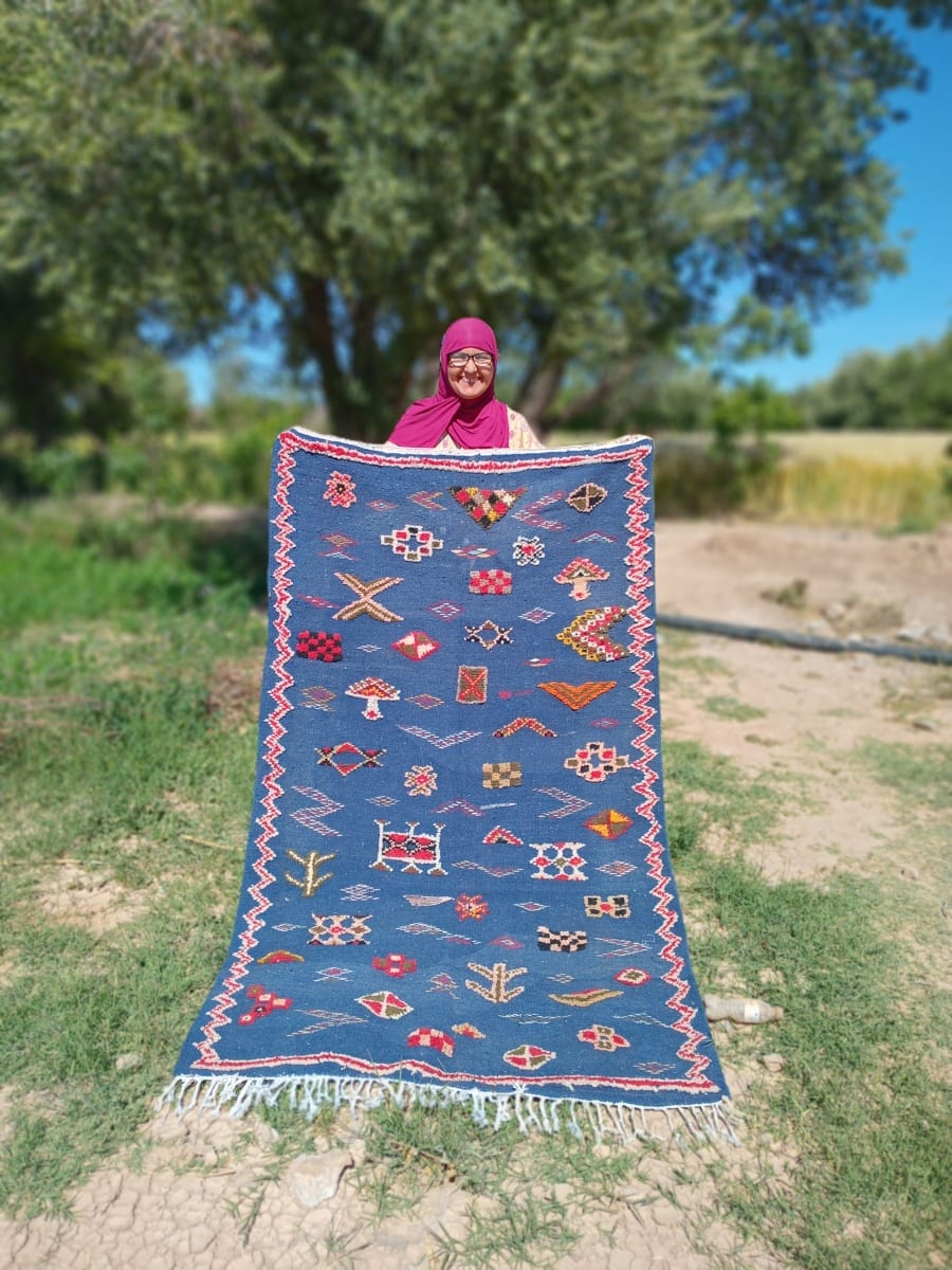 Handmade Moroccan Pileknot Rug