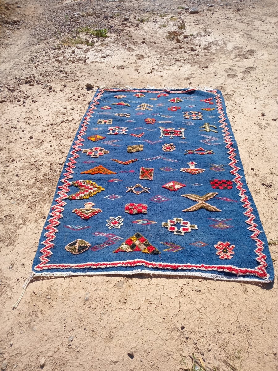 Handmade Moroccan Pileknot Rug