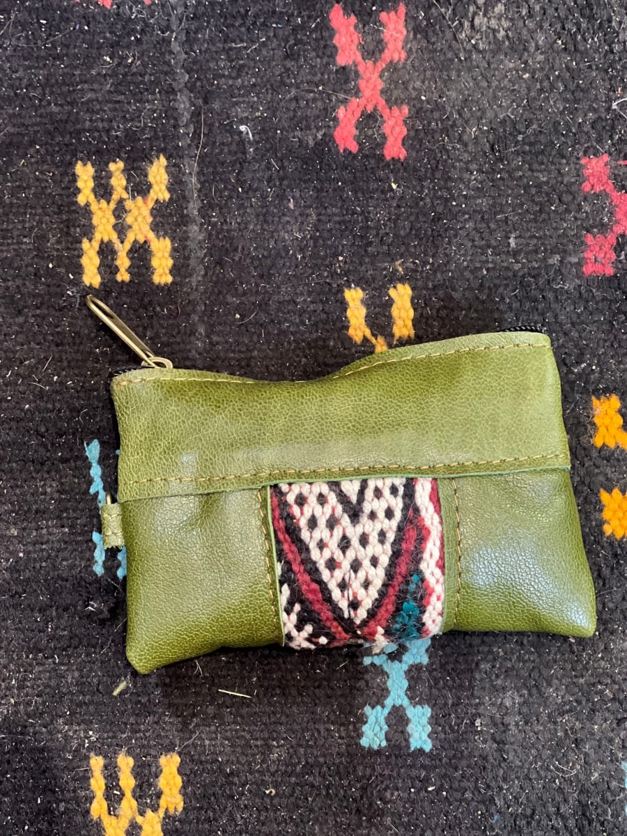   small bag leather Green Morocco
