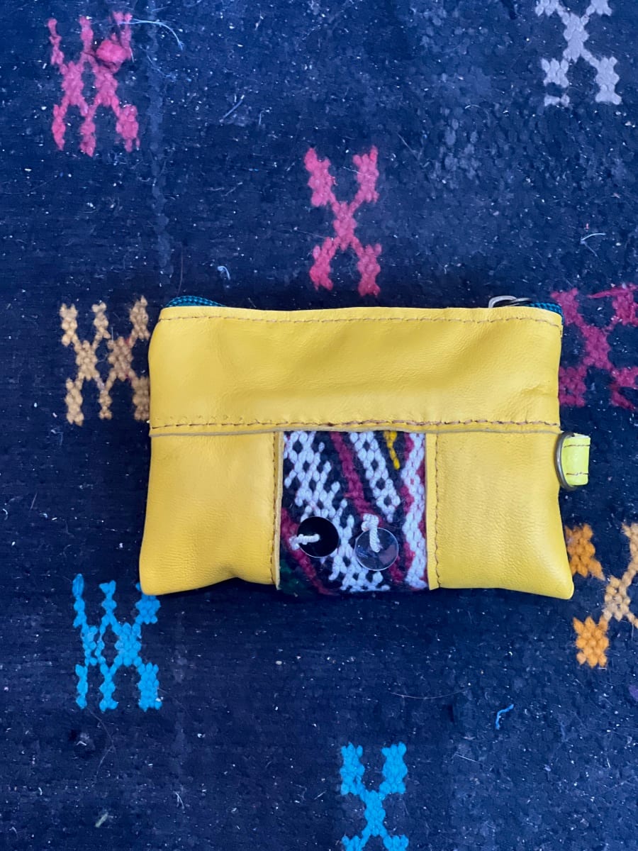  small bag leather Yellow Morocco