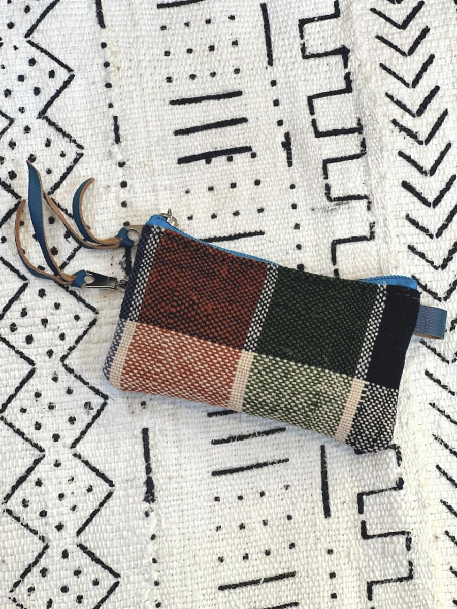   small bag leather Blue Morocco